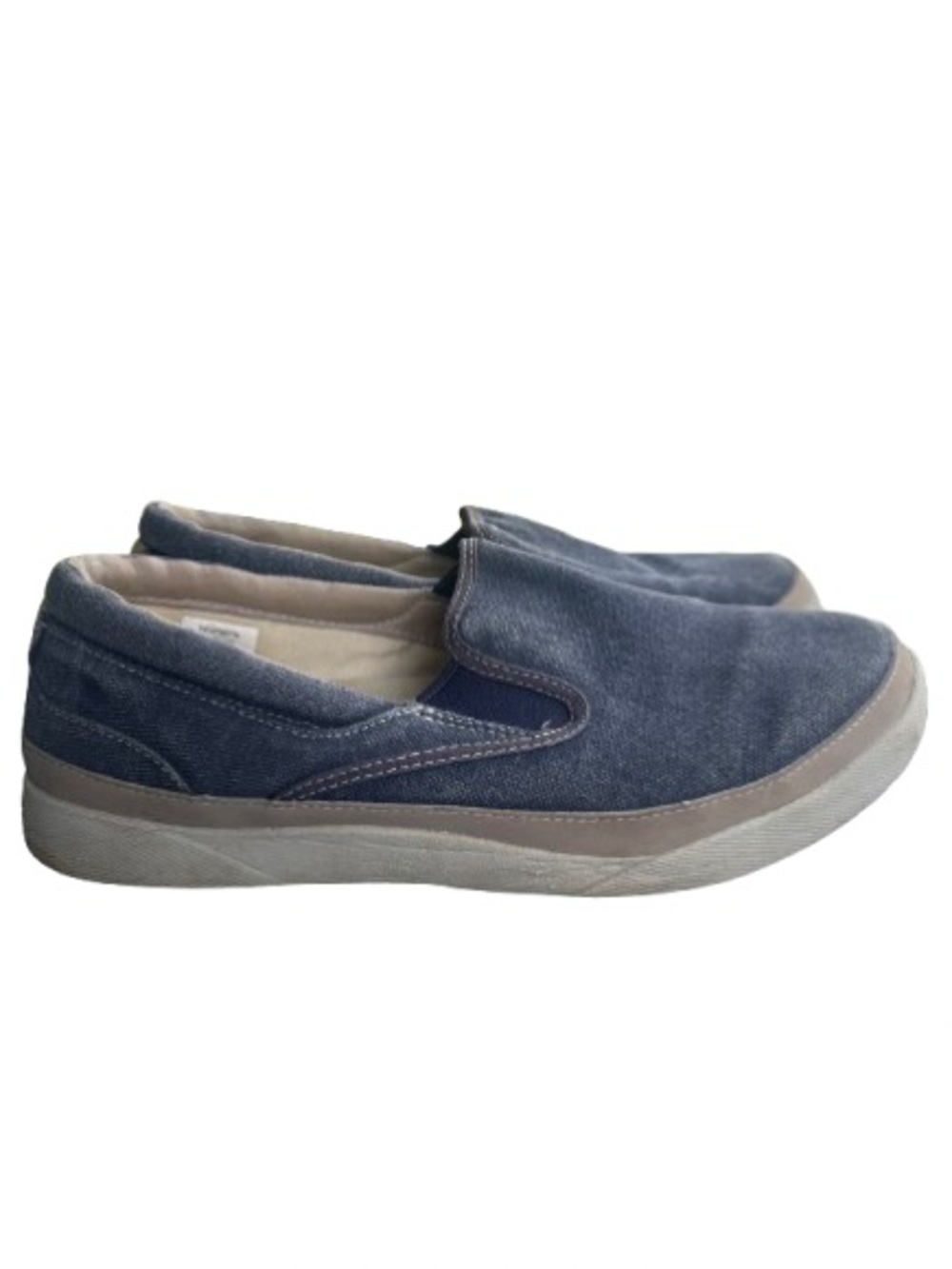 L.L. Bean Slip-On Canvas Sneakers in Blue